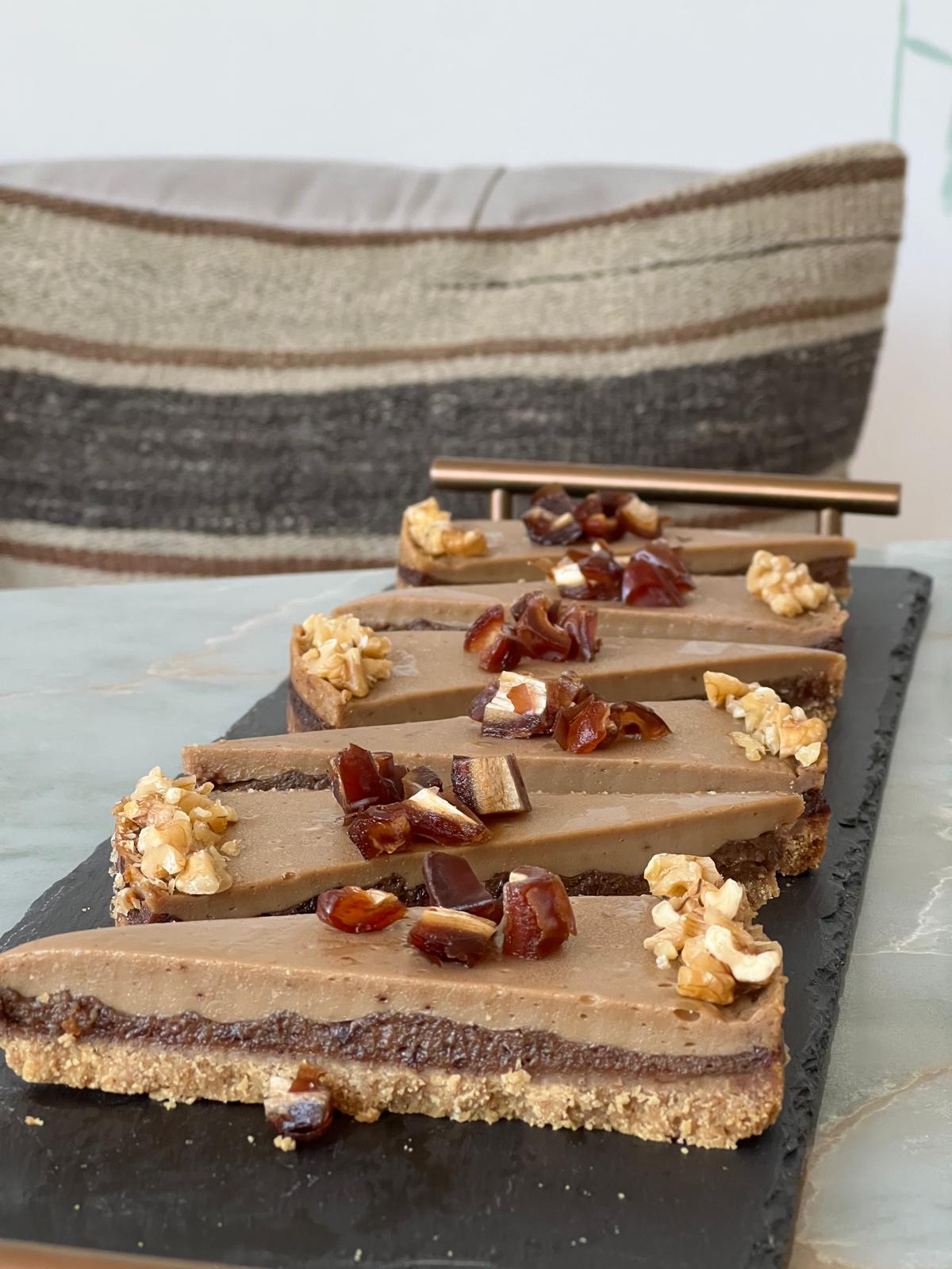 Date and Coffee Tart